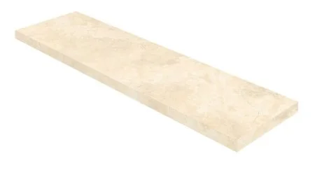 Керамогранит Coliseum Аурелия Уайт Ступень угловая правая (Натуральный, 33х120) в Стерлитамаке