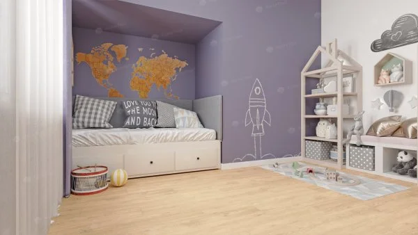 Каменно-полимерная плитка Alpine Floor Classic Дуб Ваниль Селект ECO 106-3, 4мм 43 класс в Стерлитамаке