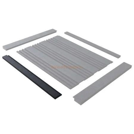 Финишный молдинг LF124A BK114K правый декорированный (42х12х2700мм) в Стерлитамаке