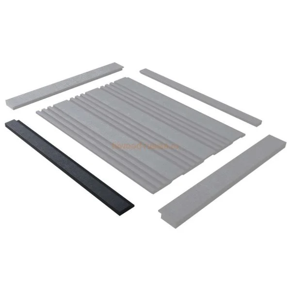 Финишный молдинг LF124A BK114K правый декорированный (42х12х2700мм) в Стерлитамаке