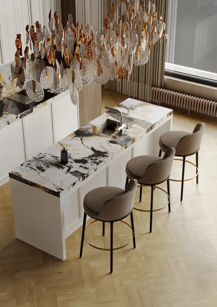 Кварц-виниловая плитка Fargo Herringbone 44-720-16 Дуб Копенгаген в Стерлитамаке