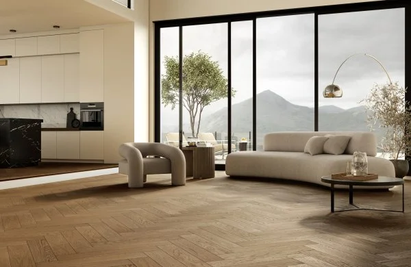 Паркетная доска Quartz Parquet Английская Ёлка Дуб Рустикальный 33-410 в Стерлитамаке