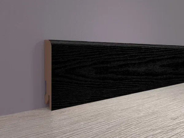 Плинтус MDF Bonkeel 24033 Чёрное Дерево (80х16х2400 мм) в Стерлитамаке