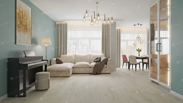 Каменно-полимерная плитка Alpine Floor Solo Модерато ECO 14-11, 3,5 мм 34 класс в Стерлитамаке