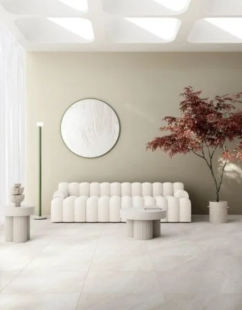 Керамогранит Coliseum Контеа Уайт 60х60 (Натуральный и Реттифицированный) в Стерлитамаке