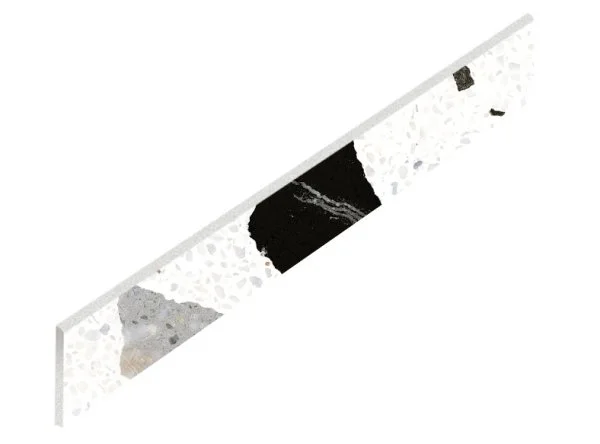 Керамогранит Coliseum Палладио Уайт Плинтус (Натуральный, 7,2х60) в Стерлитамаке