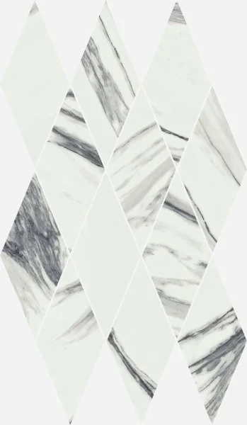 Керамогранит Italon Шарм Делюкс Статуарио Фантастико 28х48 мозаика Даймонд (Люкс) в Стерлитамаке