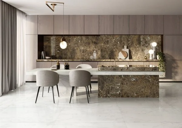 Керамогранит Italon Шарм Делюкс Бьянко Микеланджело 60х120 (Паттинированная и реттифицированная) в Стерлитамаке