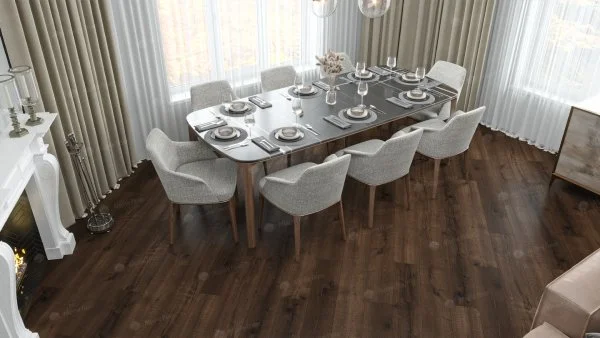 Каменно-полимерная плитка Alpine Floor Real Wood Дуб Мокка ECO 2-2, 6 мм 43 класс в Стерлитамаке