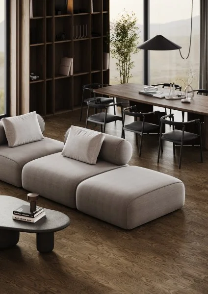 Паркетная доска Quartz Parquet Штучный паркет Дуб Брауни 44-413 в Стерлитамаке