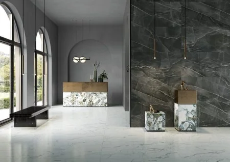 Керамогранит Vitra SityMarble Калакатта Блэк 60х120 (Лаппатированная и Реттифицированная) в Стерлитамаке