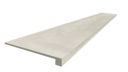 Керамогранит Coliseum Экспо Уайт Ступень фронтальная (Натуральный, 33х60) в Стерлитамаке