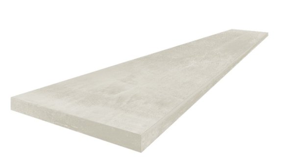 Керамогранит Coliseum Экспо Уайт Ступень угловая левая (Натуральный, 33х60) в #REGION_NAME_DECLINE_PP#